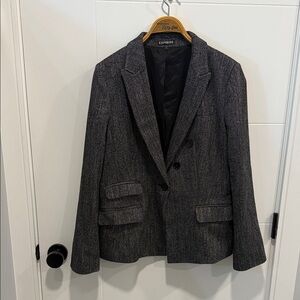 Express Charcoal Blazer size 12